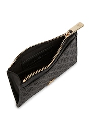 Tommy Hilfiger Black Icon Debossed Credit Card Holder - Image 4 of 4