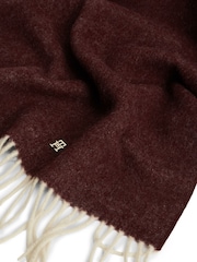 Bufanda elegante de pura lana Tommy Hilfiger - Imagen 3 de 3