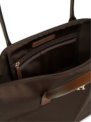 Tommy Hilfiger Brown Popette Elongated Tote Bag - Image 4 of 5