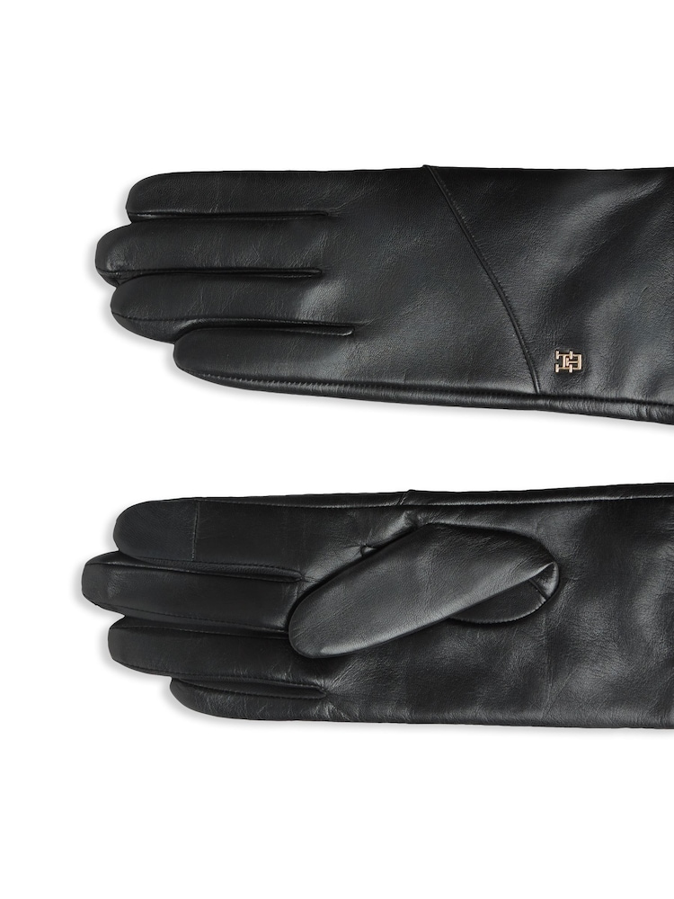 Guantes de piel con Monogram elegante de Tommy Hilfiger - Imagen 3 de 3