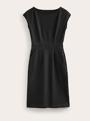 Boden Black Chrome 100% Cotton Petite Florrie Jersey Dress - Image 5 of 5