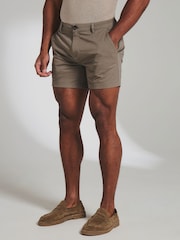 Tailored Athlete Natural Muscle Fit Chino Shorter Length Shorts - Image 1 of 6