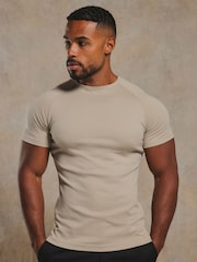 Tailored Athlete Natural Muscle Fit Mercerised T-Shirt - Image 1 of 6