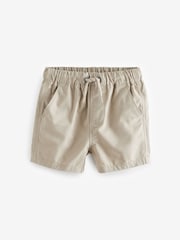 Stone Cream Pull On Shorts (3mths-7yrs) - Image 1 of 3
