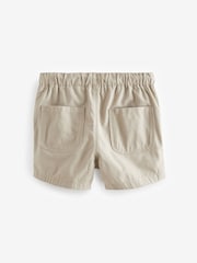 Stone Cream Pull On Shorts (3mths-7yrs) - Image 2 of 3
