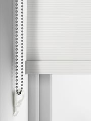 Chalk White Visual Made to Measure Roller Blind - Image 5 of 6