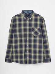 Joules Goodridge Green Long Sleeve Cotton Poplin Shirt - Image 6 of 6