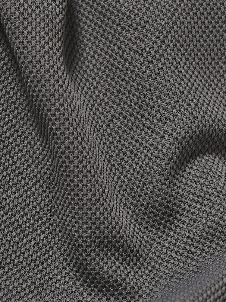 Tailored Athlete Green Muscle Fit Tipped Textured Open Collar Polo Shirt - Image 7 of 7