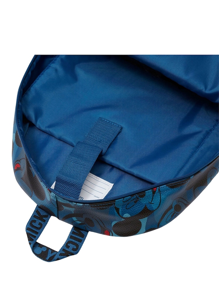 Smiggle Blue Mickey Mouse Disney Classic Backpack - Image 3 of 3