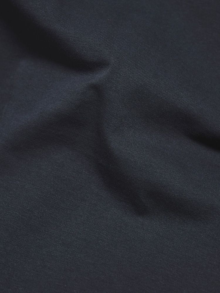 Tailored Athlete Blue Muscle Fit Tipped T-Shirt - Image 7 of 7 Tailored Athlete Blue Muscle Fit Tipped T-Shirt - Image 7 of 7