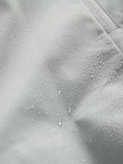 Grey Zip Through Hooded Waterproof Jacket - Image 15 of 15