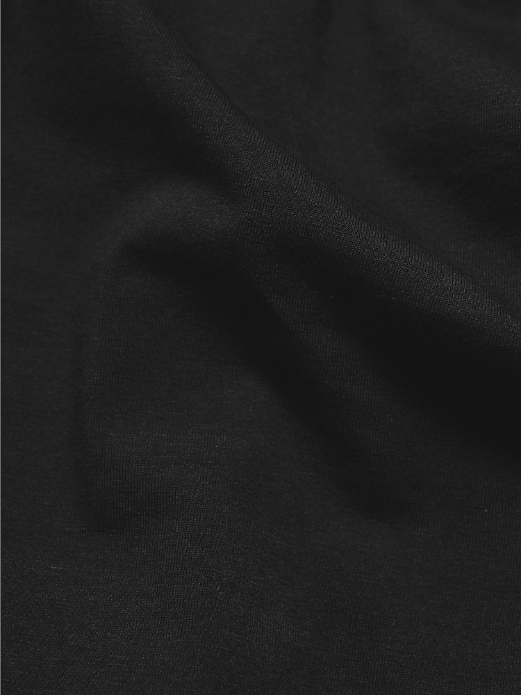 Tailored Athlete Black Muscle Fit Signature Polo Shirt - Image 5 of 5
