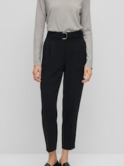 BOSS Black Tilunara Regular Fit Tapered Trousers - Image 1 of 8
