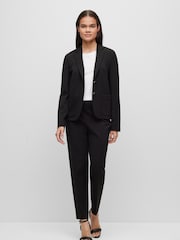 BOSS Black Tilunara Regular Fit Tapered Trousers - Image 5 of 8
