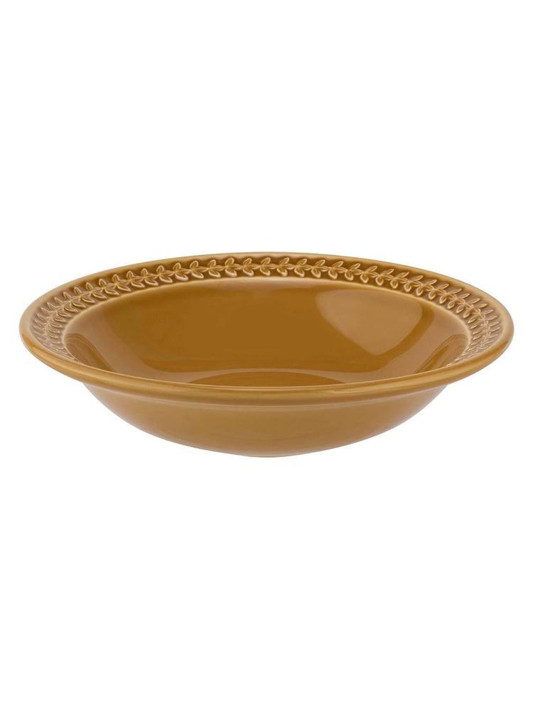 Portmeirion Set of 4 Yellow Botanic Garden Harmony Pasta Bowls - Image 1 of 3