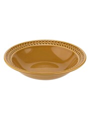 Portmeirion Set of 4 Yellow Botanic Garden Harmony Pasta Bowls - Image 3 of 3