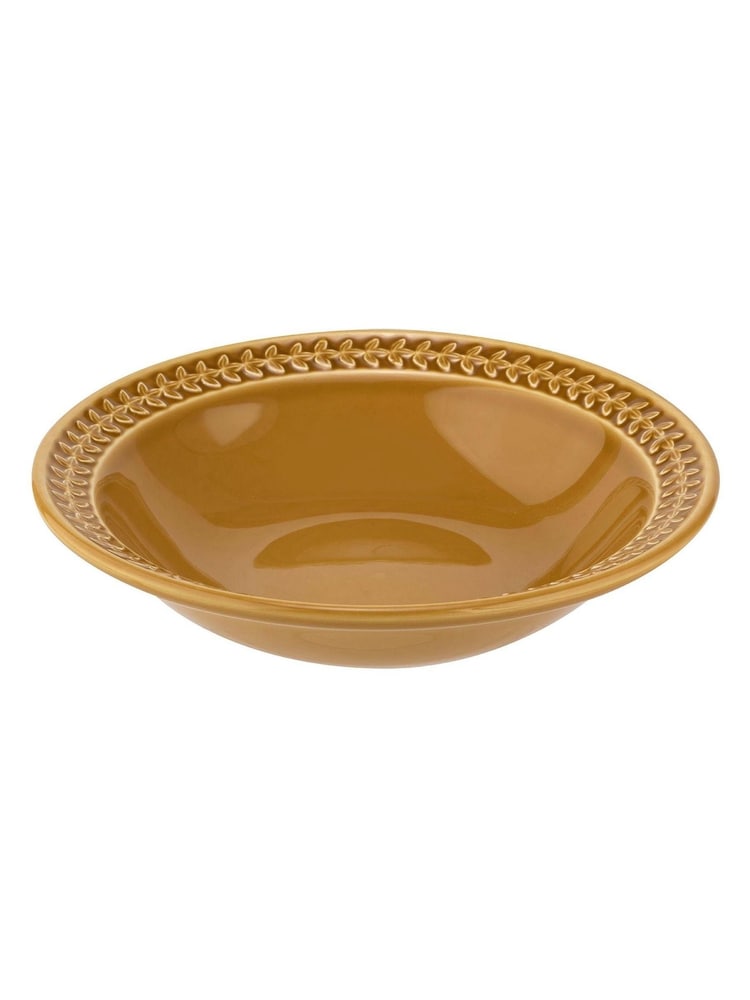 Portmeirion Set of 4 Yellow Botanic Garden Harmony Pasta Bowls - Image 3 of 3