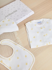 JoJo Maman Bébé Yellow 3-Piece Letter Box Gift Set - Image 2 of 2