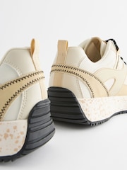 Neutral Forever Comfort Stitch Detail Chunky Trainers - Image 6 of 9