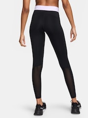 Nike Black/Purple Pro 365 Leggings - Image 2 of 6
