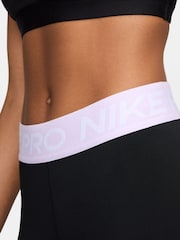 Nike Black/Purple Pro 365 Leggings - Image 5 of 6