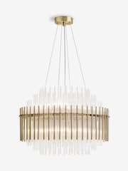 Brass Arundel 8 Light Chandelier Ceiling Light - Image 4 of 4