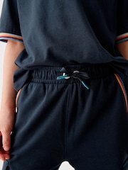Paul Smith Junior Jungen Marineblaue Artist Stripe Cargo-Jogginghose - Image 7 of 12