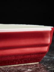 Barbury and Oak Set of 2 Red Rectangular Oven Dishes - Image 2 of 4