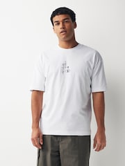 Ecru Kuniyoshi Dragon Artist Licence T-Shirt - Image 3 of 7