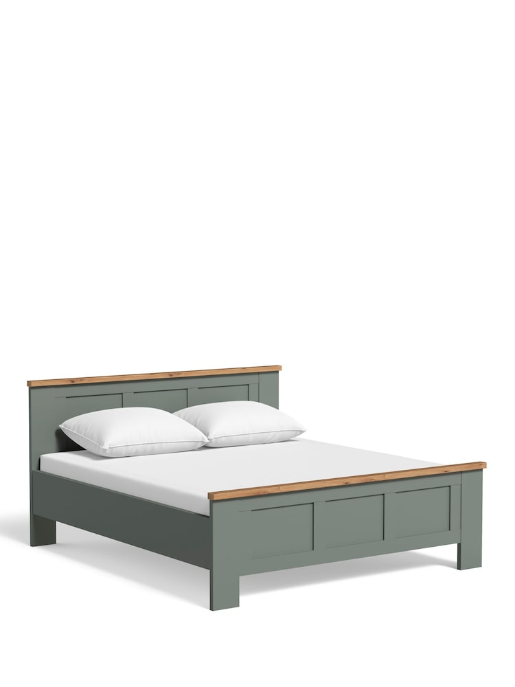 Wiemann Sage Green Truro Wooden Bed - Image 2 of 2