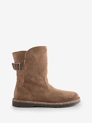 Birkenstock Tan Brown Uppsala Shearling Boots - Image 1 of 6