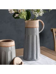 Gallery Home Grey Slate Fairfax Pitcher Vase - Image 1 of 7