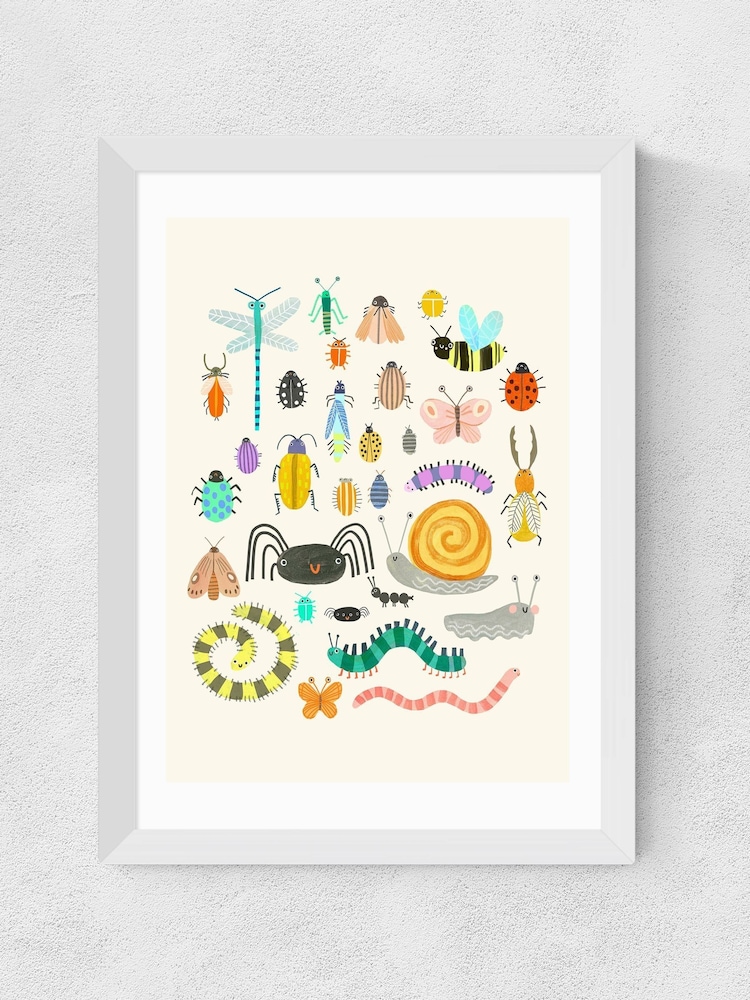 East End Prints Bugs Διακόσμηση τοίχου Τύπωμα από Darcie Olley - Εικόνα 2 του 2