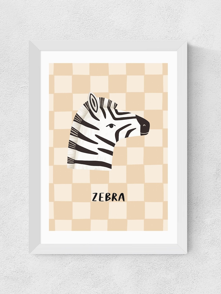 East End Prints White Little Explorer: Zebra Wall Art Print by Kid of the Village - Image 2 of 2 East End Prints White Little Explorer: Zebra Wall Art Print by Kid of the Village - Image 2 of 2