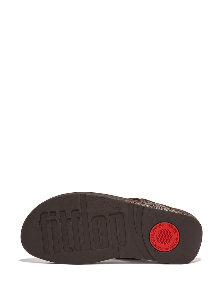 Fitflop Lulu Shimmerlux Toe Post Sandals - Image 2 of 5