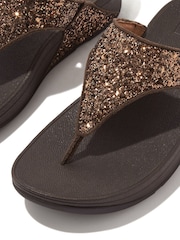 Fitflop Lulu Shimmerlux Toe Post Sandals - Image 4 of 5