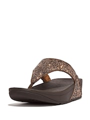 Fitflop Lulu Shimmerlux Toe Post Sandals - Image 5 of 5