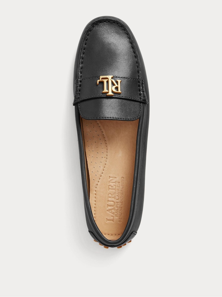 Lauren Ralph Lauren Barnsbury Nappa Leather Loafers Shoes - Image 4 of 4