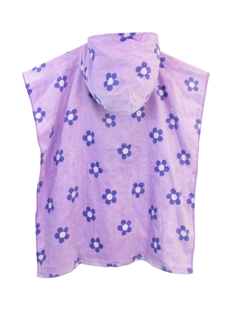 Character Purple Peppa Pig Licensing Towel Poncho - Image 2 of 4