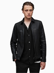 AllSaints Black Luck Jacket - Image 1 of 7