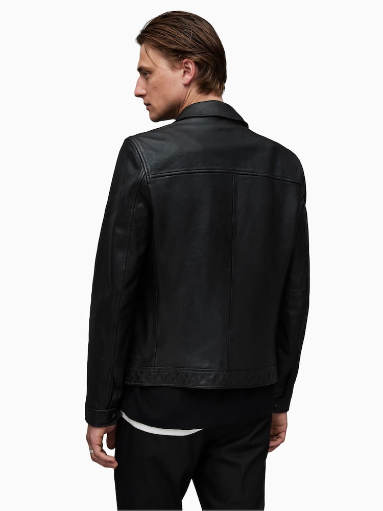 AllSaints Black Luck Jacket - Image 2 of 7
