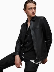 AllSaints Black Luck Jacket - Image 5 of 7