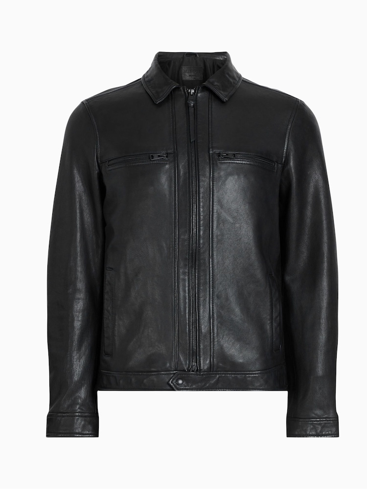 AllSaints Black Luck Jacket - Image 7 of 7
