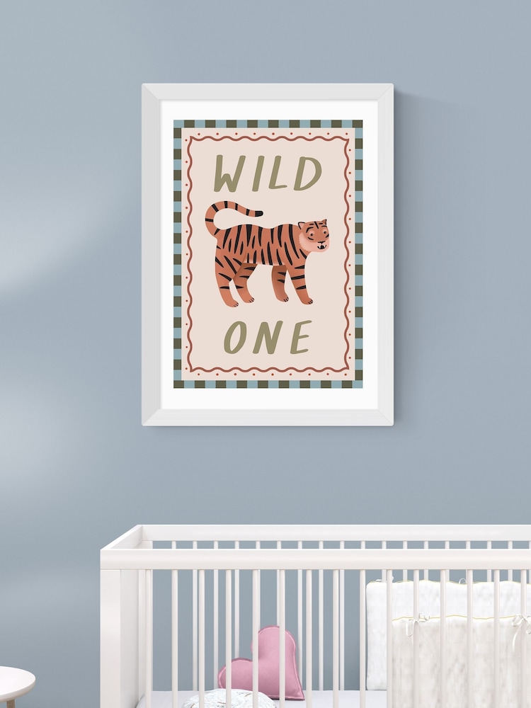 East End Prints Wild One Διακόσμηση τοίχου Τύπωμα από το Kid of the Village - Εικόνα 1 του 2