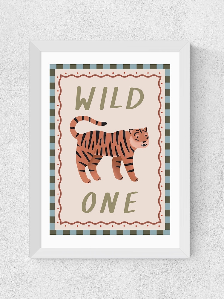 East End Prints Wild One Διακόσμηση τοίχου Τύπωμα από το Kid of the Village - Εικόνα 2 του 2