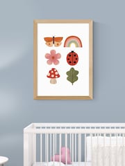 East End Prints Oak Woodland Wonders Wall Art Print by Kid of the Village - Image 1 of 2