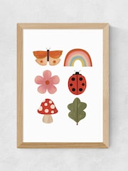 East End Prints Oak Woodland Wonders Wall Art Print by Kid of the Village - Image 2 of 2