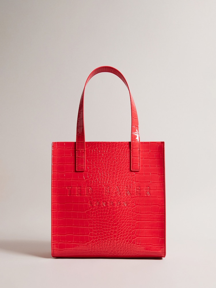 Buy Ted Baker Pink Reptcon Croc Effect Detail Small Icon Bag from