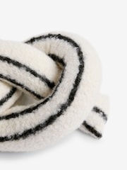 Monochrome Cosy Knot Cushion - Image 4 of 4
