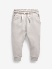 Pale Grey Soft Touch Jersey Joggers (3mths-7yrs) - Image 1 of 3